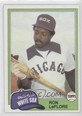 1981 Topps Traded - [Base] #791 - Ron LeFlore