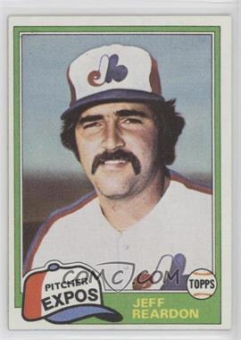 1981 Topps Traded - [Base] #819 - Jeff Reardon
