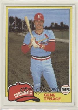 1981 Topps Traded - [Base] #842 - Gene Tenace