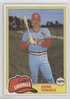 1981 Topps Traded - [Base] #842 - Gene Tenace