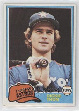 1981 Topps Traded - [Base] #844 - Dickie Thon