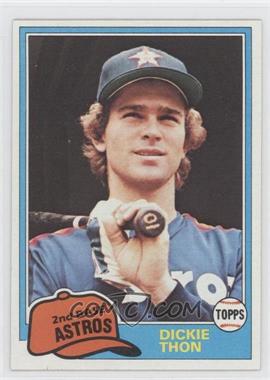 1981 Topps Traded - [Base] #844 - Dickie Thon