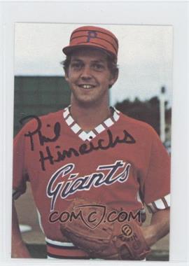 1981 Valley National Bank Phoenix Giants - [Base] #17 - Phillip Hinrichs