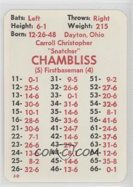1982 APBA Baseball 1981 Season - [Base] #_CHCH - Chris Chambliss