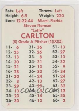 1982 APBA Baseball 1981 Season - [Base] #_STCA - Steve Carlton