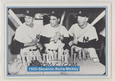 1982 ASA The Mickey Mantle Story - [Base] - Blue Back #26 - Moose Skowron, Yogi Berra, Mickey Mantle