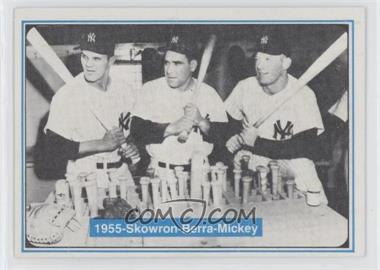 1982 ASA The Mickey Mantle Story - [Base] - Blue Back #26 - Moose Skowron, Yogi Berra, Mickey Mantle