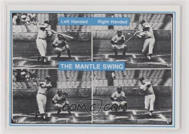 1982 ASA The Mickey Mantle Story - [Base] - Blue Back #72 - Mickey Mantle [Good to VG‑EX]