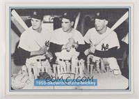 Moose Skowron, Yogi Berra, Mickey Mantle