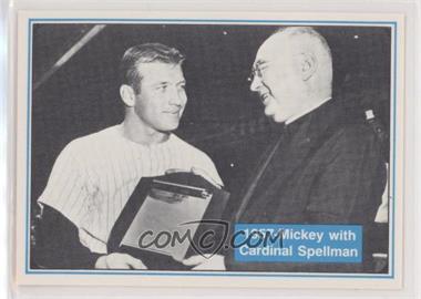 1982 ASA The Mickey Mantle Story - [Base] #33 - Mickey Mantle, Francis Cardinal Spellman