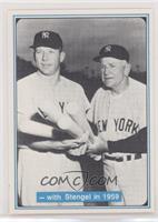 Mickey Mantle, Casey Stengel