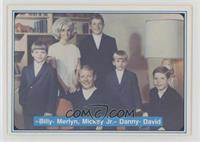  Billy Mantle, Merlyn Mantle, Mickey Mantle Jr., Danny Mantle, David Mantle, Mi…