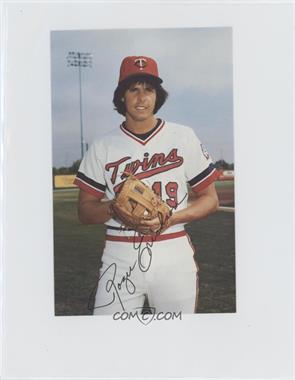 1982 BRF Minnesota Twins Postcards - [Base] #_ROER - Roger Erickson