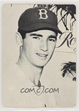 1982 Baseball Card News - [Base] - History of Baseball Cards Back #17 - Sandy Koufax