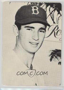 1982 Baseball Card News - [Base] - History of Baseball Cards Back #17 - Sandy Koufax [Noted]