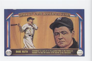 1982 Davco Hall of Fame Baseball Stars - [Base] #_BARU - Babe Ruth [Noted]