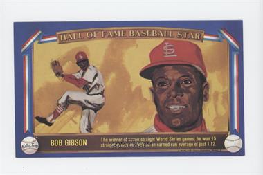 1982 Davco Hall of Fame Baseball Stars - [Base] #_BOGI - Bob Gibson [Noted]