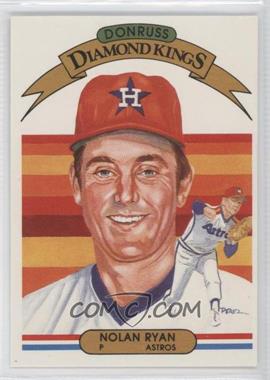 1982 Donruss - [Base] #13 - Diamond Kings - Nolan Ryan