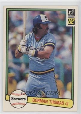 1982 Donruss - [Base] #132 - Gorman Thomas