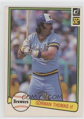 1982 Donruss - [Base] #132 - Gorman Thomas