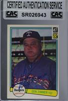 Don Zimmer [CAS Certified Sealed]