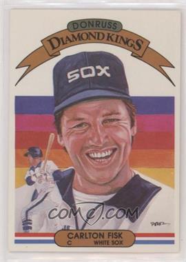 1982 Donruss - [Base] #20 - Diamond Kings - Carlton Fisk