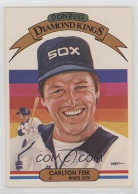 1982 Donruss - [Base] #20 - Diamond Kings - Carlton Fisk