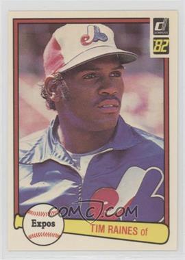 1982 Donruss - [Base] #214 - Tim Raines