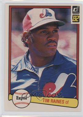 1982 Donruss - [Base] #214 - Tim Raines