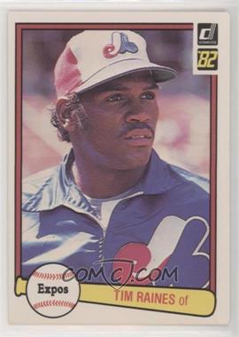 1982 Donruss - [Base] #214 - Tim Raines