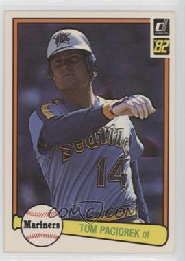 1982 Donruss - [Base] #253 - Tom Paciorek