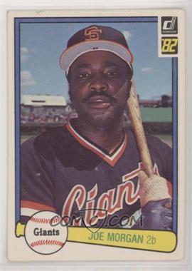 1982 Donruss - [Base] #312 - Joe Morgan