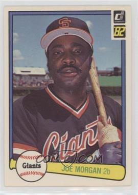 1982 Donruss - [Base] #312 - Joe Morgan