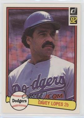 1982 Donruss - [Base] #327 - Davey Lopes