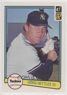 1982 Donruss - [Base] #335 - Graig Nettles