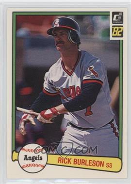 1982 Donruss - [Base] #342 - Rick Burleson