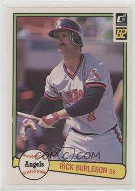 1982 Donruss - [Base] #342 - Rick Burleson