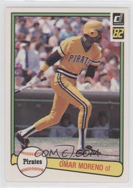 1982 Donruss - [Base] #347 - Omar Moreno