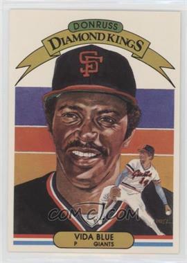 1982 Donruss - [Base] #4 - Diamond Kings - Vida Blue