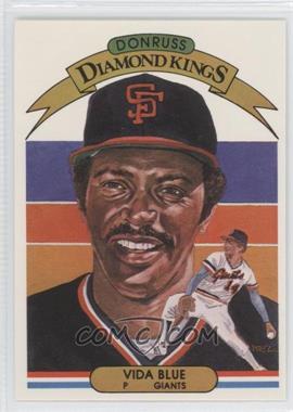 1982 Donruss - [Base] #4 - Diamond Kings - Vida Blue