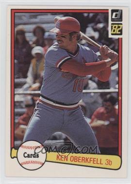 1982 Donruss - [Base] #404 - Ken Oberkfell