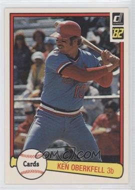 1982 Donruss - [Base] #404 - Ken Oberkfell