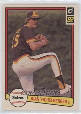 1982 Donruss - [Base] #422.1 - Juan Eichelberger (Photo is Gary Lucas)