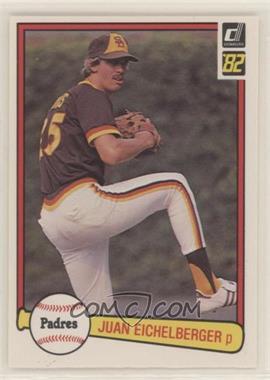 1982 Donruss - [Base] #422.1 - Juan Eichelberger (Photo is Gary Lucas)