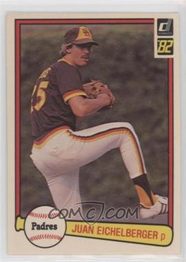 1982 Donruss - [Base] #422.1 - Juan Eichelberger (Photo is Gary Lucas)