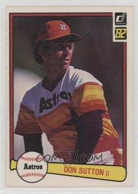 1982 Donruss - [Base] #443 - Don Sutton