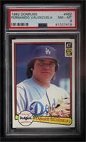 Fernando Valenzuela [PSA 8 NM‑MT]