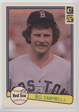 1982 Donruss - [Base] #487 - Bill Campbell