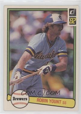 1982 Donruss - [Base] #510 - Robin Yount [EX to NM]