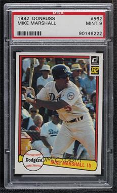 1982 Donruss - [Base] #562 - Mike Marshall [PSA 9 MINT]